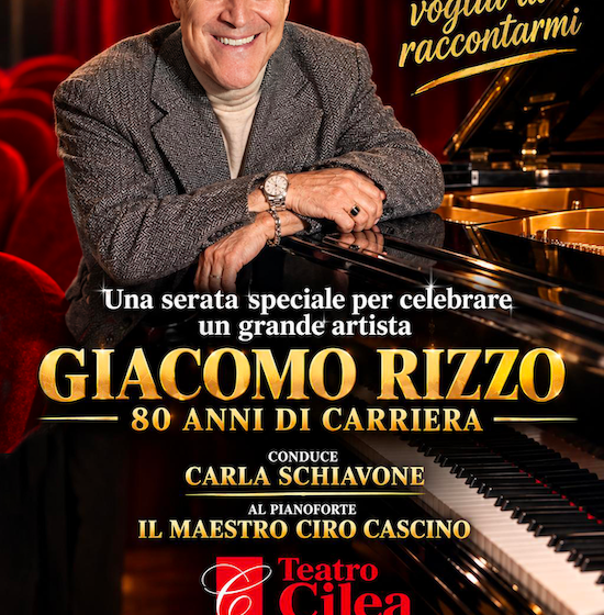 Napoli. Inizia la stagione del Teatro Cilea con tre appuntamenti fuori programma tra beneficenza, musica e teatro, omaggio a Giacomo Rizzo e prima del debutto ufficiale con Gianfelice Imparato
