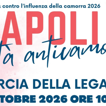“Napoli Città Anticamorra” 2026: domani a Scampia la marcia della legalità