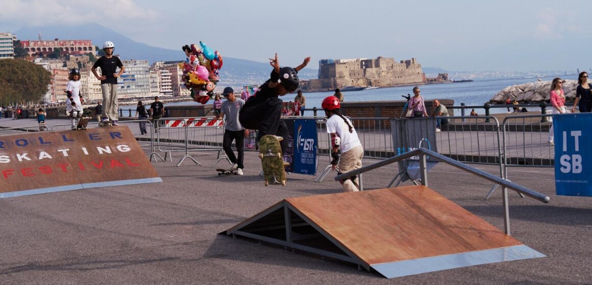 roller na ‘V Roller Skating Festival’, Napoli diventa la capitale del pattinaggio. Dal 30 ottobre al 1° novembre al Lungomare Caracciolo e la Rotonda Diaz